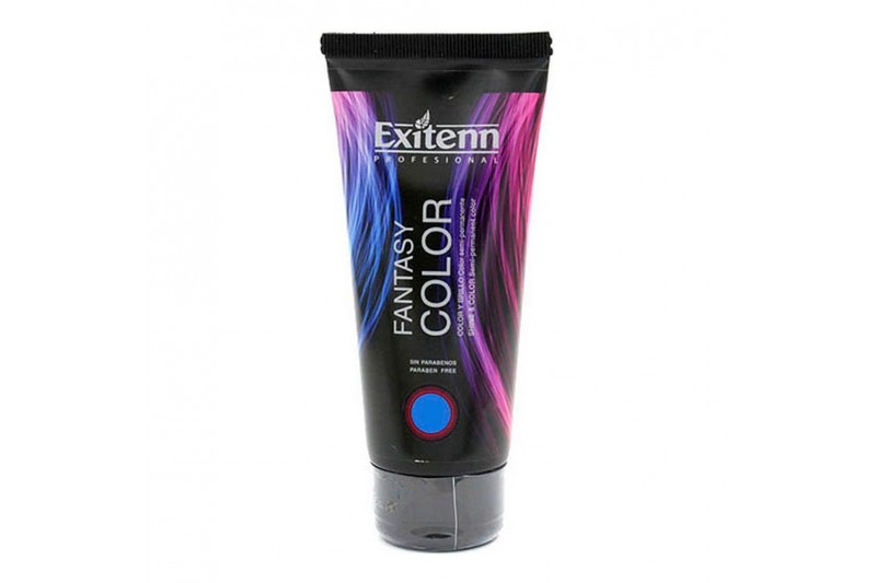 Permanente Kleur Fantasy Exitenn Donkerblauw (100 ml)