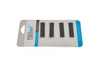 Clips Eurostil 50 mm Black (24 pcs)