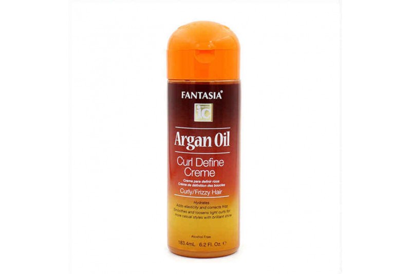 Crème stylisant Fantasia IC Argan Oil Curl Cheveux bouclés (183 ml)