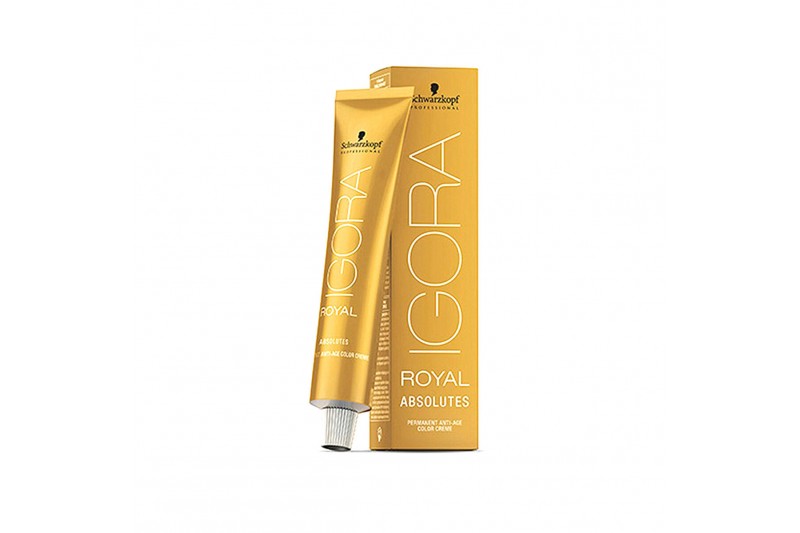 Dauerfärbung Igora Royal Absolutes Schwarzkopf 7-60 (60 ml)