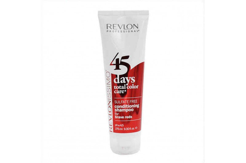 2-in-1 shampooing et après-shampooing 45 Days Total Color Care Revlon Brave Reds (275 ml)