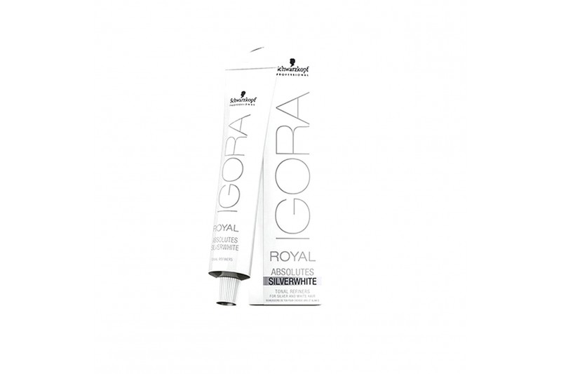 Teinture permanente Igora Royal Absolutes Schwarzkopf Argent (60 ml)