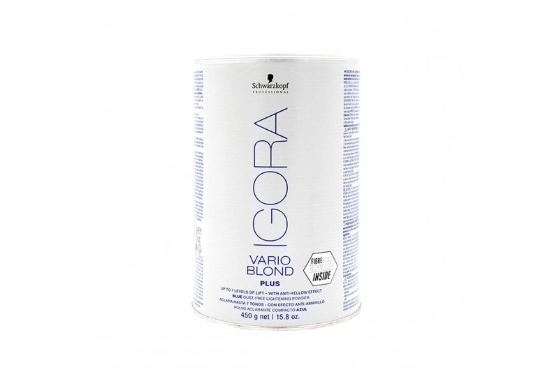 Teinture permanente Igora Vario Blond Plus Blue 7/Niv Schwarzkopf (450 g)