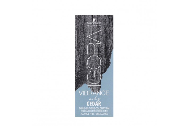 Dauerfärbung Igora Vibrance Raw Ashy Cedar Schwarzkopf 7-21 (60 ml)