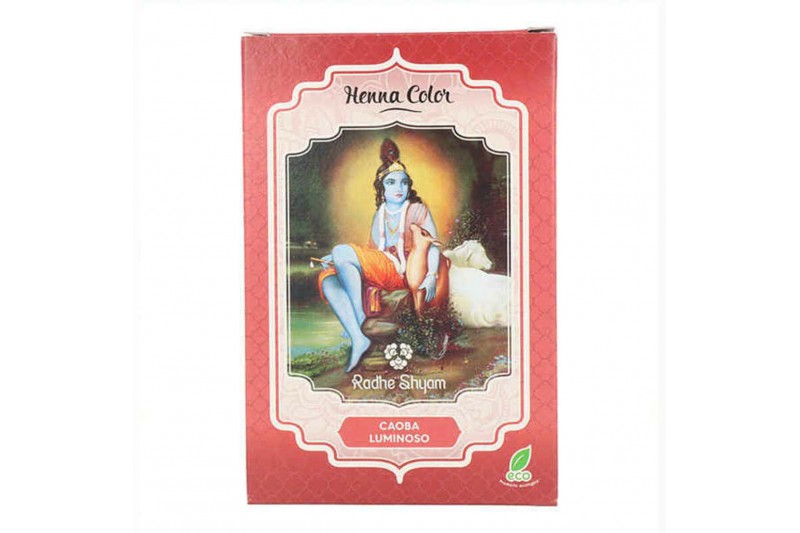 Coloration Semi-permanente Henna Radhe Shyam Acajou (100 g)