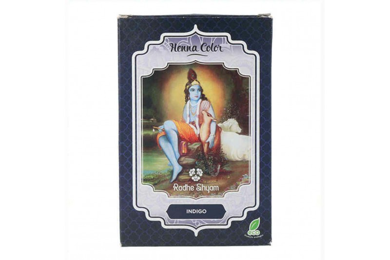 Semi-permanent Colourant Henna Radhe Shyam Indigo (100 g)