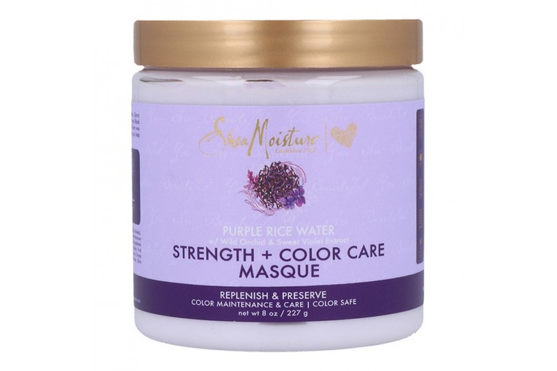 Masque pour cheveux Purple Rice Water Shea Moisture (227 g)