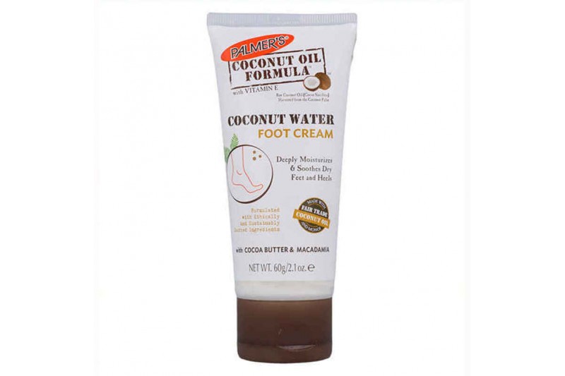 Crème hydratante pour les pieds Palmer's Huile de noix de coco (60 gr)