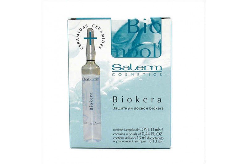 Traitement capillaire fortifiant Salerm Biokera (4 x 13 ml)