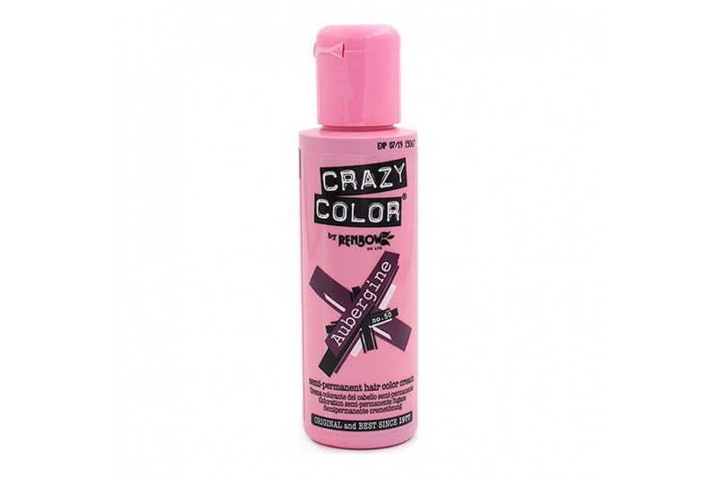 Couleur Semi-permanente Aubergi Crazy Color Nº 50 (100 ml)