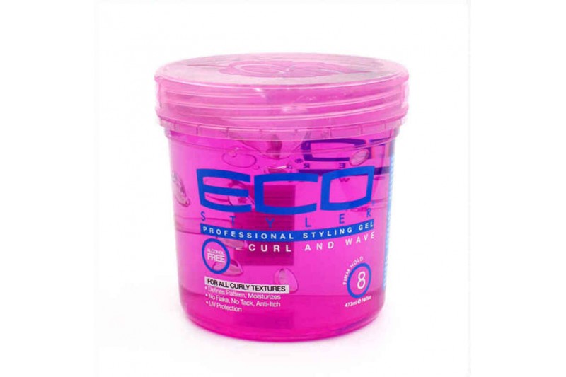 Gel stylisant Eco Styler Curl & Wave Pink Cheveux bouclés 946 ml