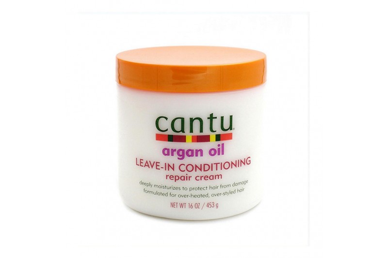 Après-shampooing Shea Butter Leave-In Cantu Huile d'Argan (453 g)