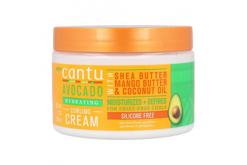 Crème Hydratante pour les Cheveux Bouclés Cantu Avocado (340 g)