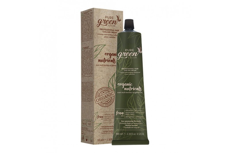 Crema Colorante Pure Green Nº 1.0 (100 ml)