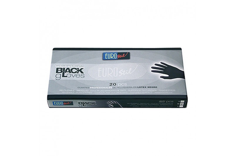 Disposable Gloves Eurostil Black...