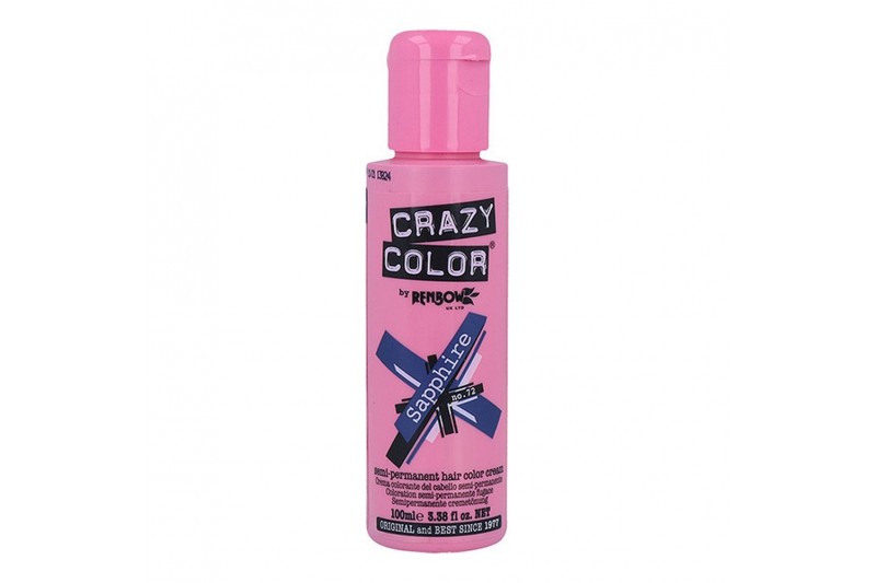 Couleur Semi-permanente Safiro Crazy Color Nº 72 (100 ml)