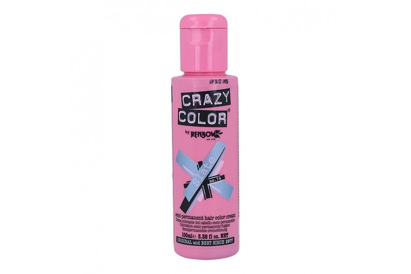 Couleur Semi-permanente Slate Crazy Color Nº 74 (100 ml)