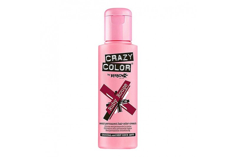 Semi-permanente Tönung Ruby Rouge Crazy Color Nº 66 (100 ml)