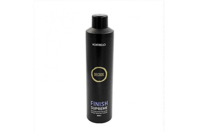 Extra Firm Hold Hairspray Decode Finish Supreme Montibello (400 ml)