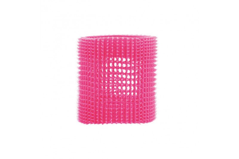 Haarrollen Eurostil Roze 65 mm (4 uds)