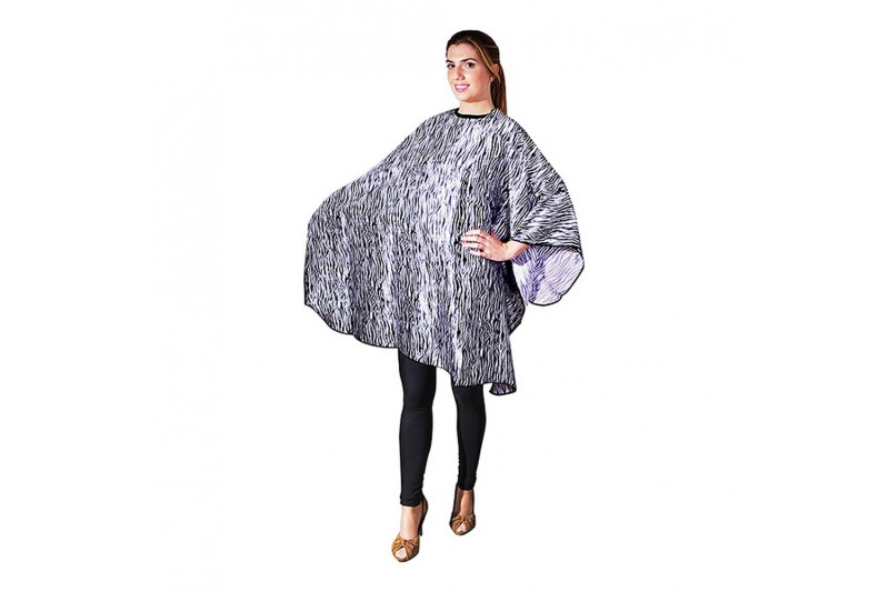 Hairdressing Cape Eurostil Zebra (147 x 128 cn)