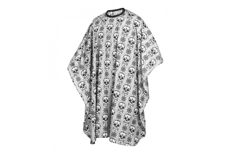 Hairdressing Cape Eurostil Skull