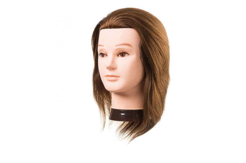 Maniquí Eurostil Cabello natural 15-18 cm