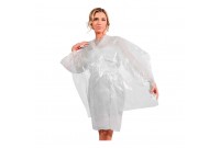 Hairdressing Cape Eurostil White (90 x 115 cm)