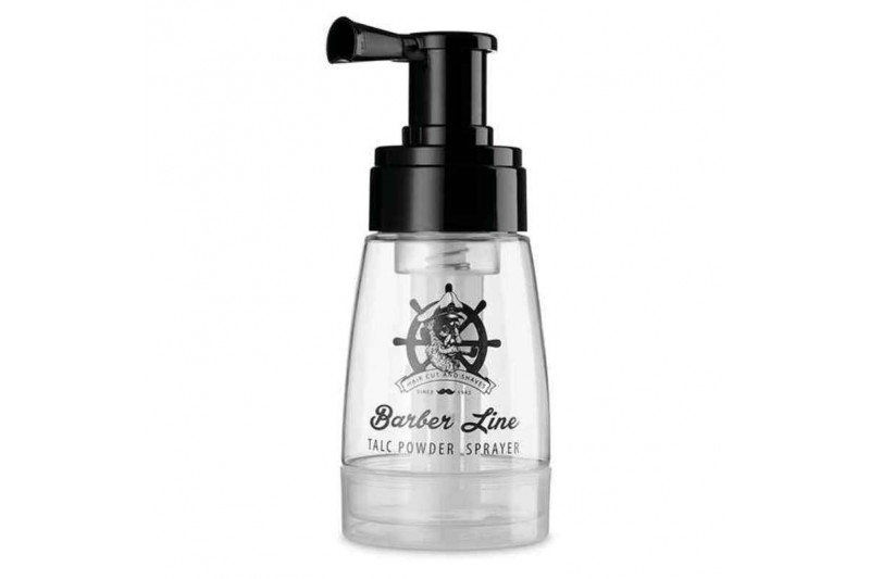 Atomiser Bottle Eurostil Barber Line Talcum Powder (180 ml)