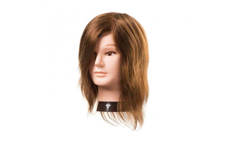 Tête Eurostil Barbe Cheveux naturels 15-18 cm