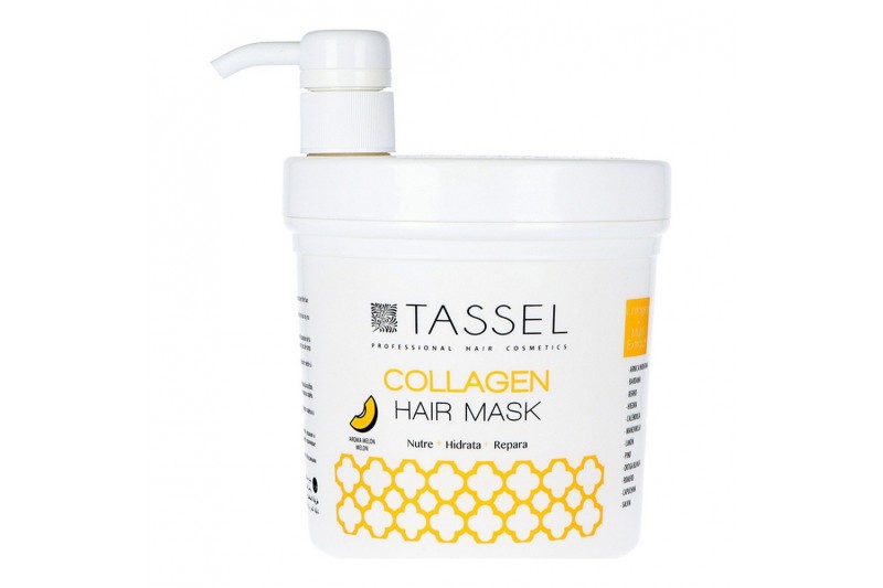 Maschera per Capelli Eurostil Con collagene Melone (1000 ml)