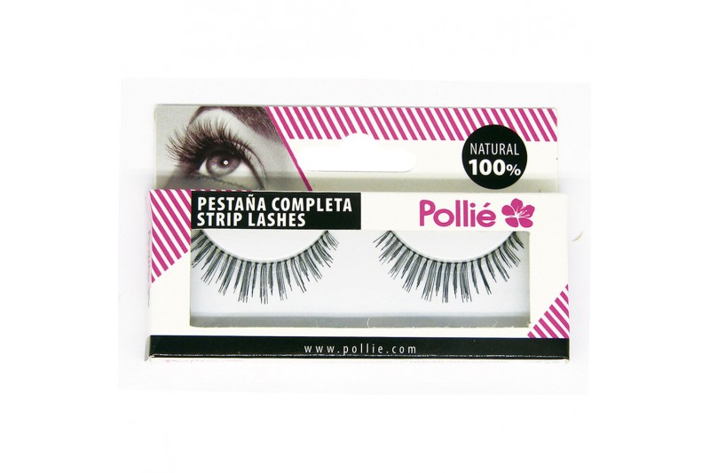 Falsche Wimpern Eurostil Pollié 14 schwarz