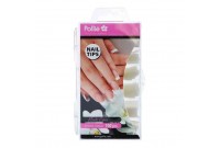 Pegatinas para uñas Eurostil Natural Curvado (100 uds)