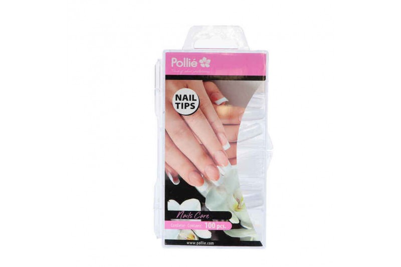 Autocollants pour ongle Eurostil Places Transparent (100 uds)