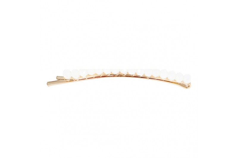 Clip Eurostil Strass Golden Length (2...