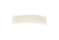 Clips Eurostil Rectangular Golden Beads (2 uds)