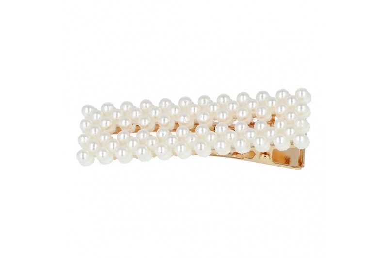 Clips Eurostil Golden Beads Double (2...