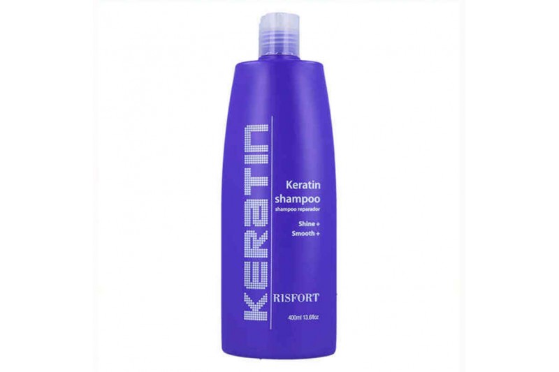 Champú Alisador Keratin Risfort (400 ml) (400 ml)