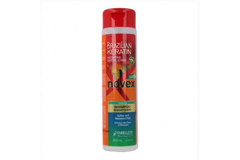 Schampoo + Balsamo Brazilian Keratin Novex (300 ml)