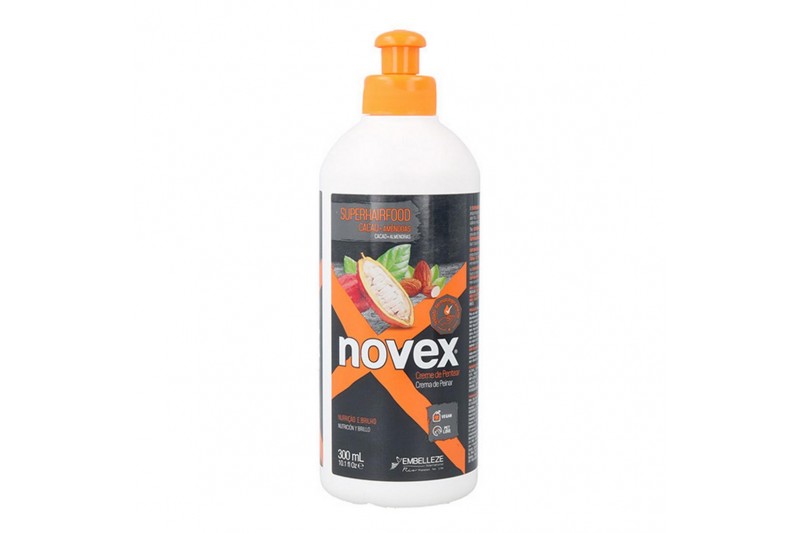 Après-shampooing Superhairfood Novex Amandes Cacao (300 ml)