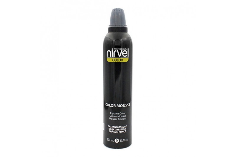 Espuma para Dar Volumen Color Mousse Nirvel Castaño Oscuro (300 ml)