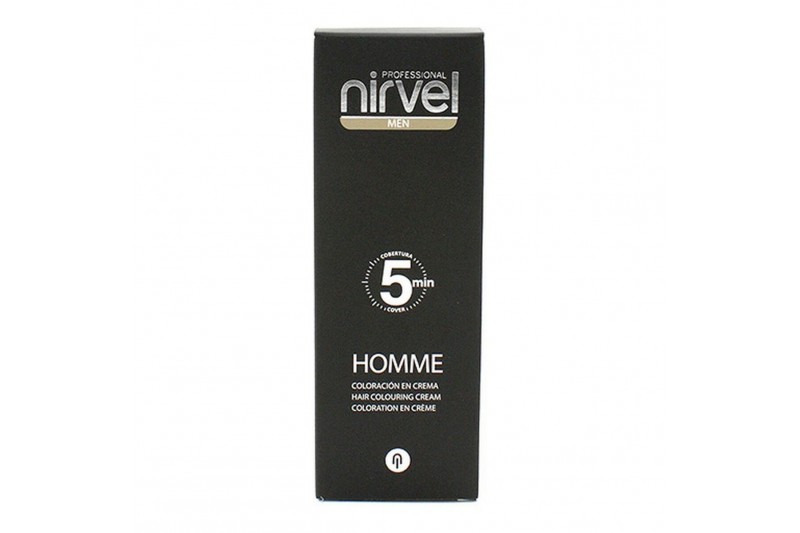 Haarkleur Zonder Ammoniak Men 5 Minutes Nirvel Lichtgrijs (30 ml)