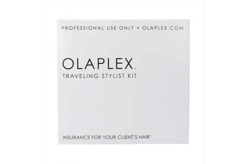 Traitement capillaire réparateur Traveling Stylist Kit Olaplex Nº 1 - Nº 2 (3 pcs)