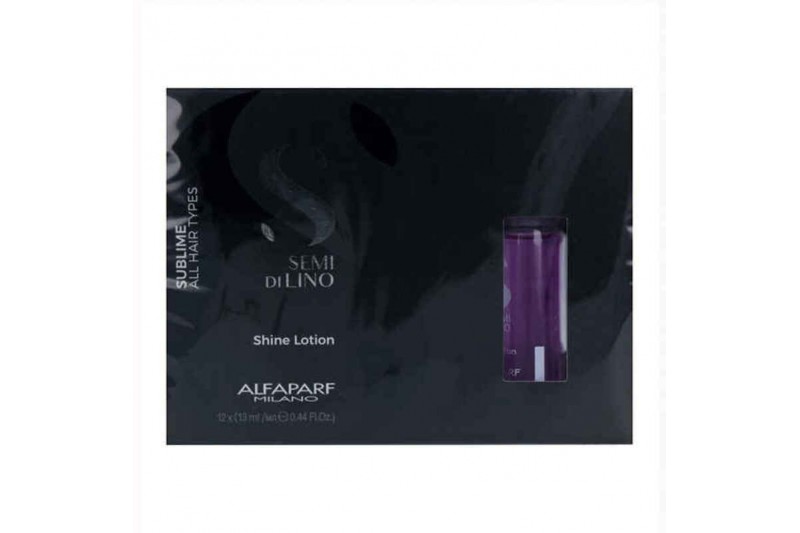 Traitement Protecteur Capillaire Semi di Lino Sublime Shine Lotion Alfaparf Milano (12 x 13 ml)