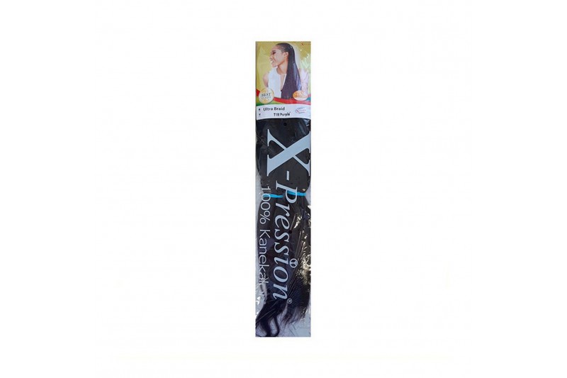 Extensiones para el Pelo X-Pression Nº T1B/Purple