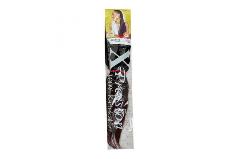 Extensions pour les Cheveux    X-Pression             Noir   