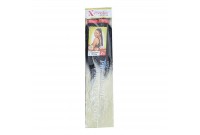 Extensions pour les Cheveux Pre-Peigne X-Pression Nª T1B/White (1X2)