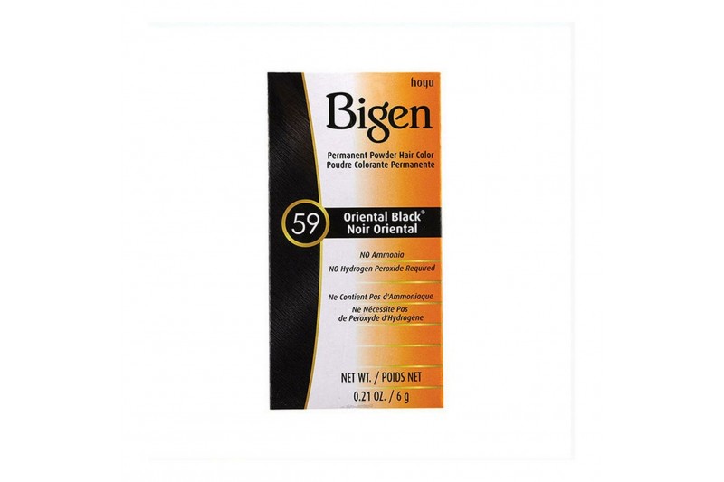 Dauerfärbung Bigen Nº 59 Oriental Schwarz In Pulverform (6 g)