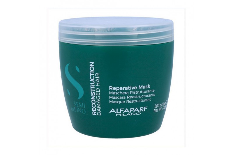 Haarmaske Alfaparf Milano Semi Di Lino (500 ml) (500 ml)