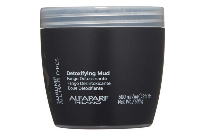 Maschera Semi Di Lino Sublime Detoxifying Mud Alfaparf Milano (500 ml)